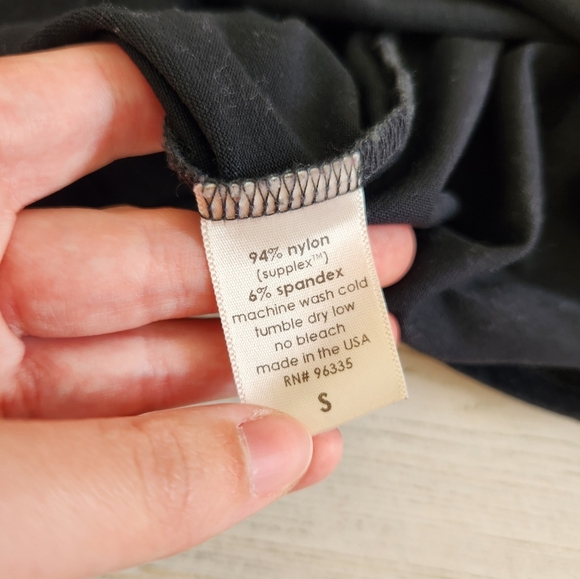 Susana Monaco Mockneck Open Back Ruched Knee Length Dress Black Size Small - Picture 6 of 6